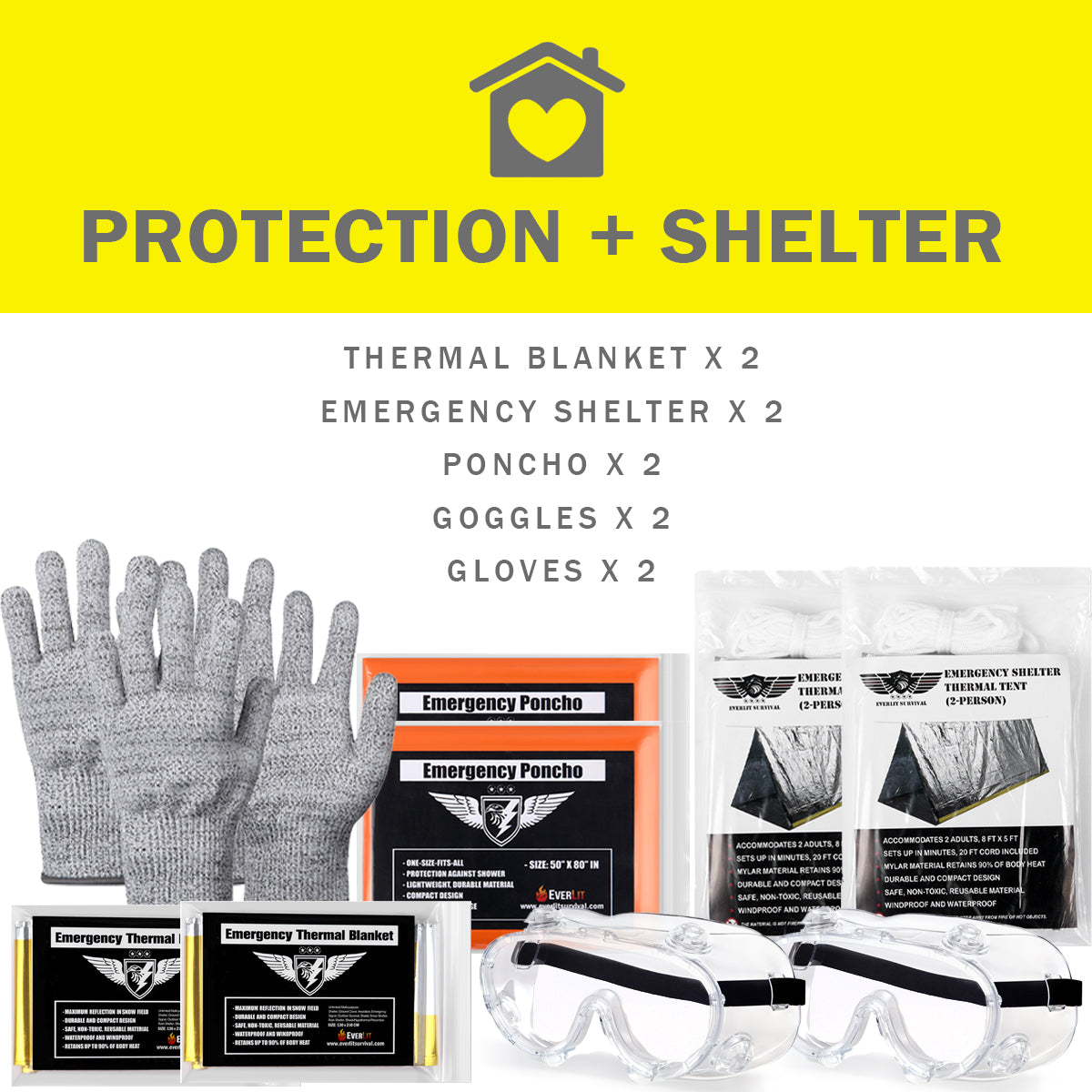 Storm II™ 2-Person Emergency Kit