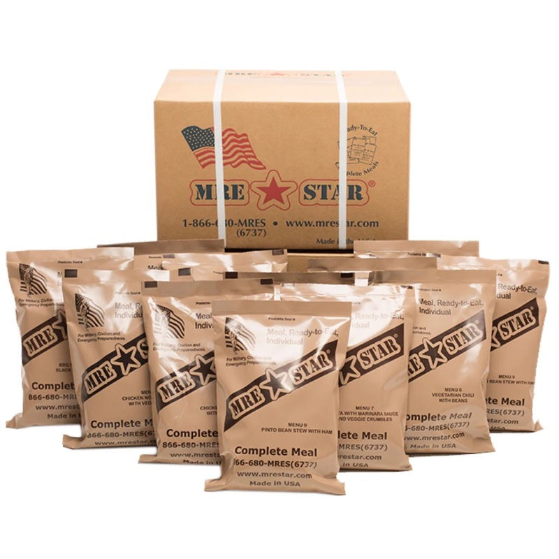 MRE Star 12-Meal Standard Case with Heaters
