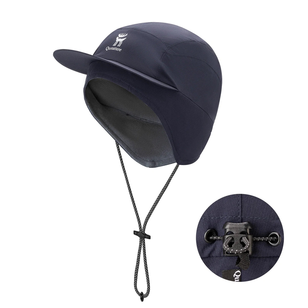 Fleece Winter Cap with Ear Flaps