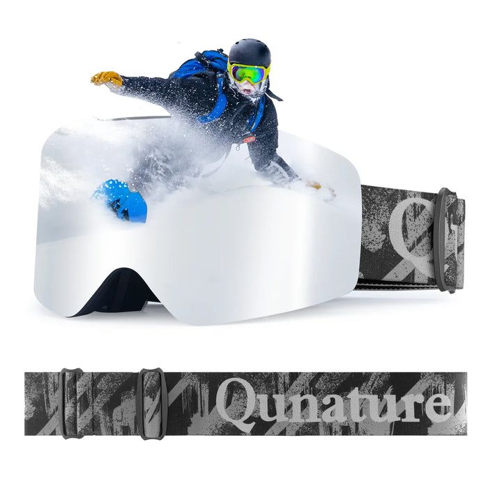 Frameless Anti-Fog Ski Goggles with UV400 Protection
