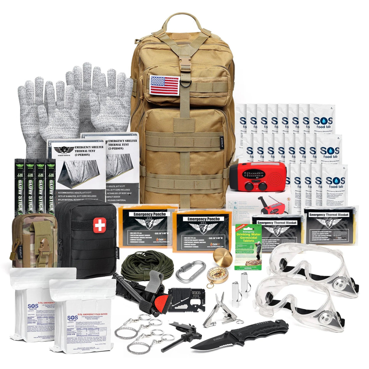 Storm II 2-Person Emergency Kit