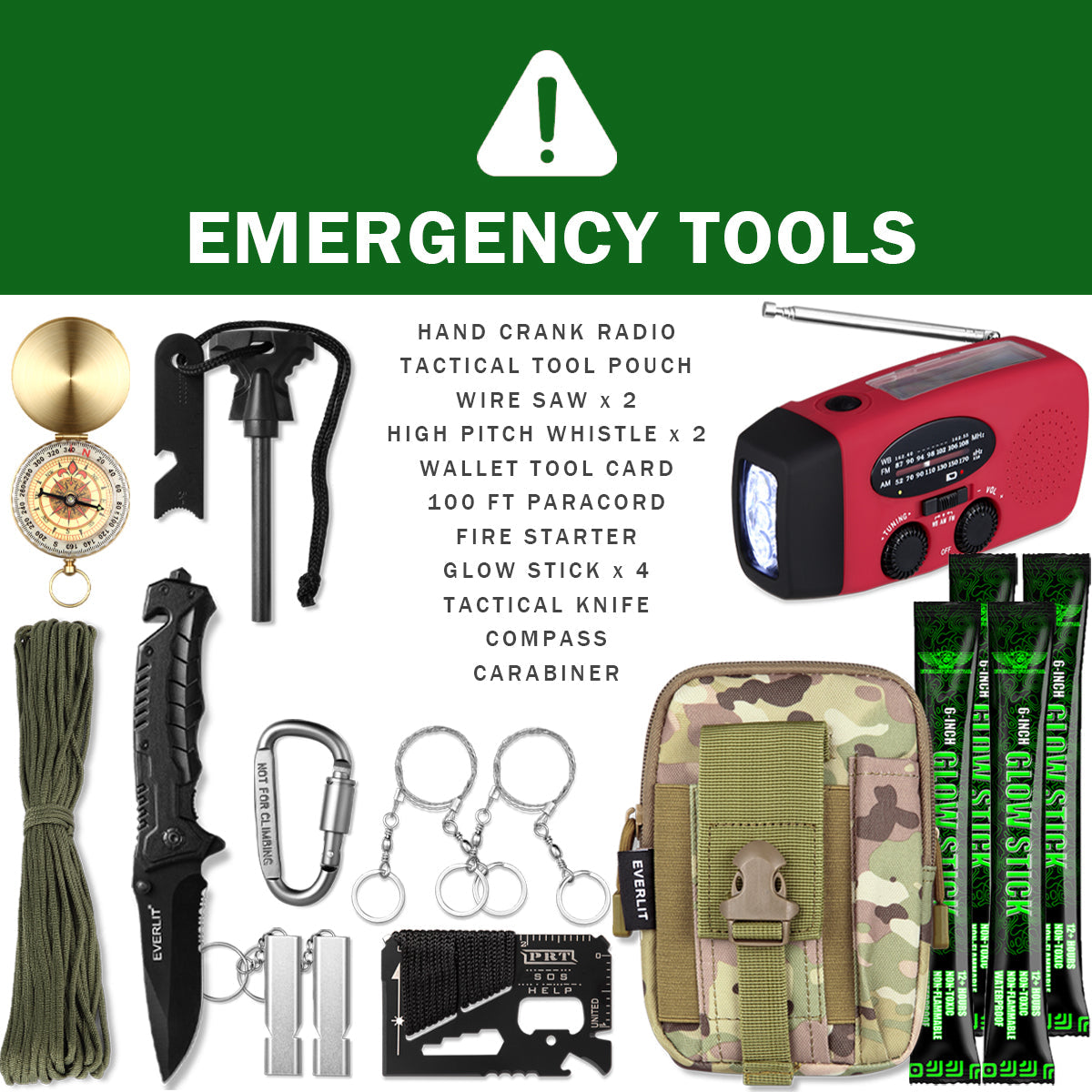 Storm II™ 2-Person Emergency Kit