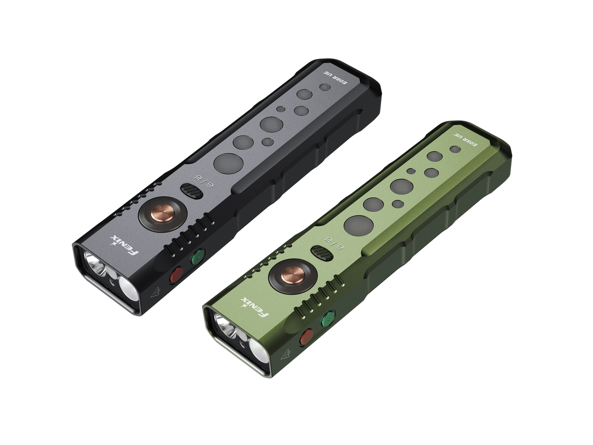 Fenix E08R UE EDC Flashlight with Red Light and Green Laser