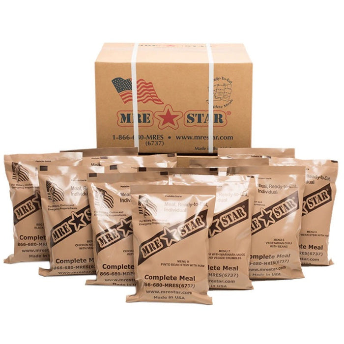 MRE Star 12-Meal Standard Case with Heaters