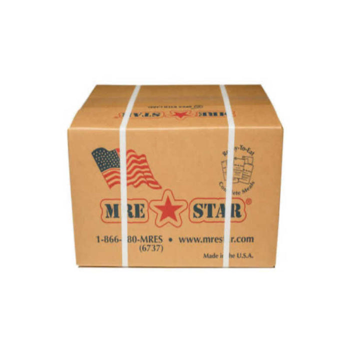MRE Star 12-Meal Case with Heaters, Halal Certified