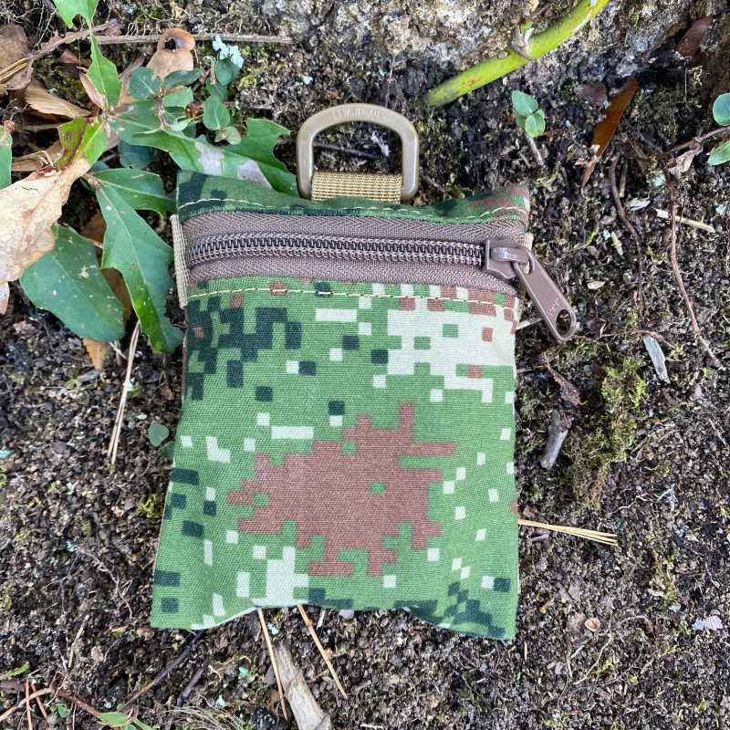 Off-Trayals EDC Pouch in Columbian NATO Digital