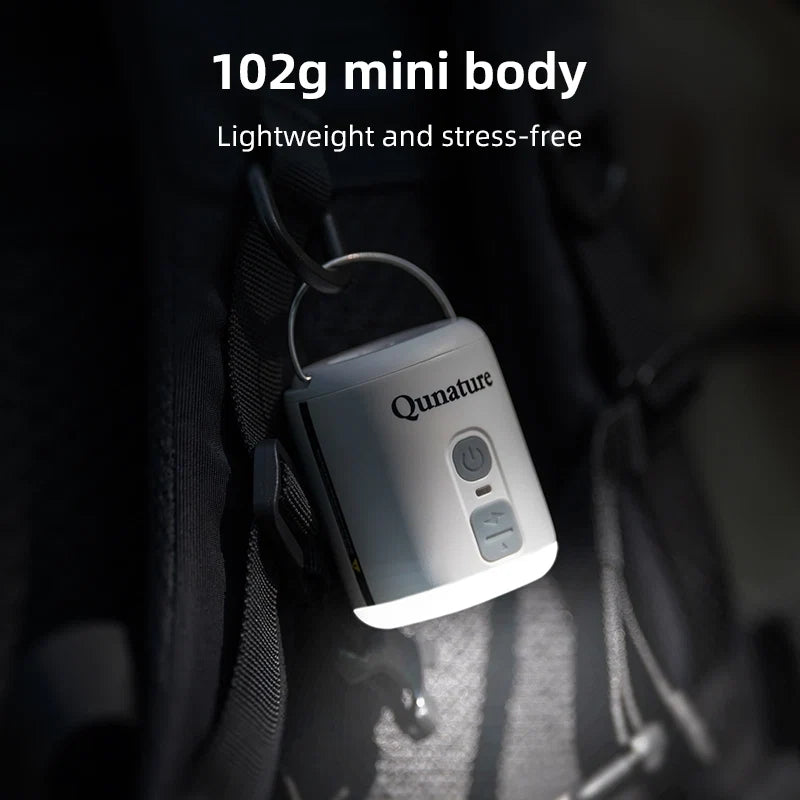 4.5KPa Mini Air Pump with 1600mAh Battery & Camping Light