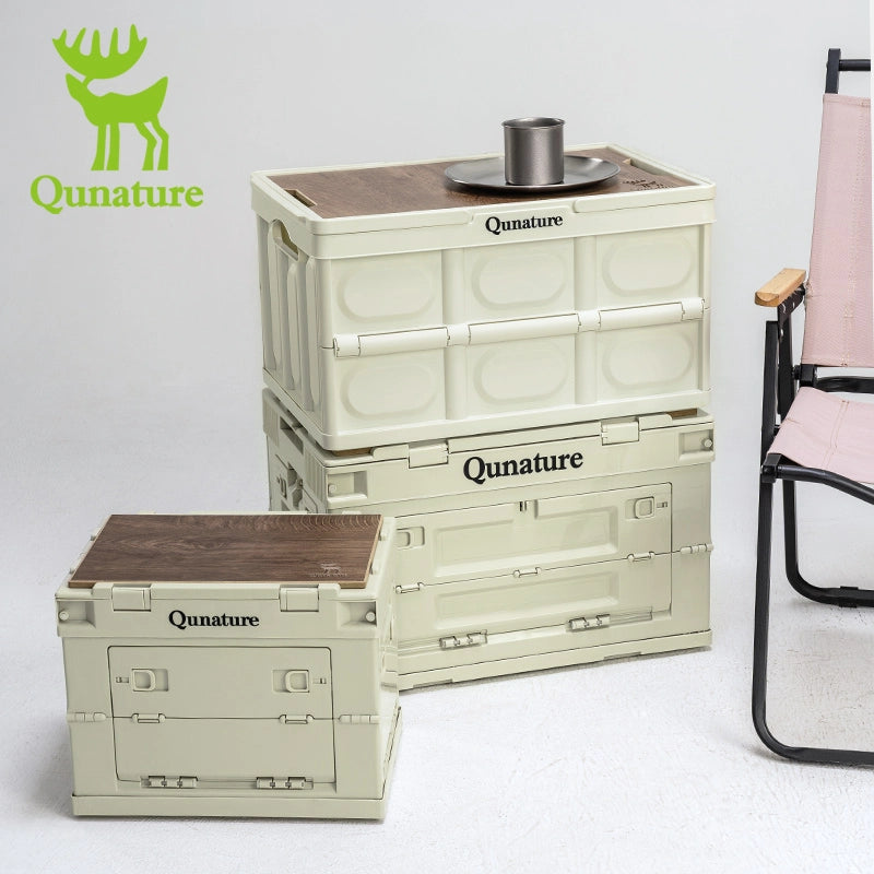 30L/55L Folding Storage Box with Tabletop