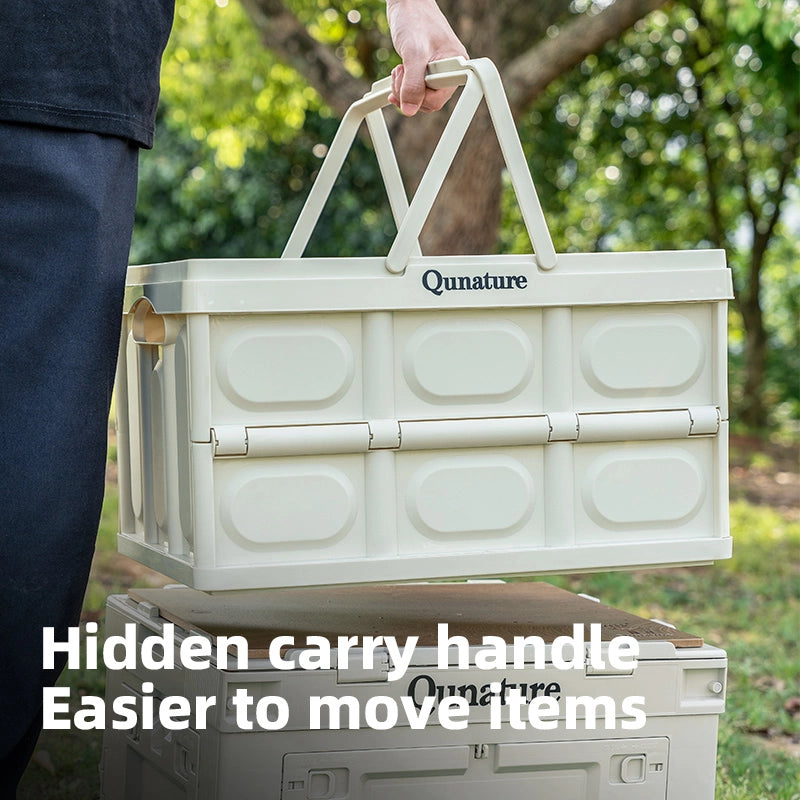 30L/55L Folding Storage Box with Tabletop