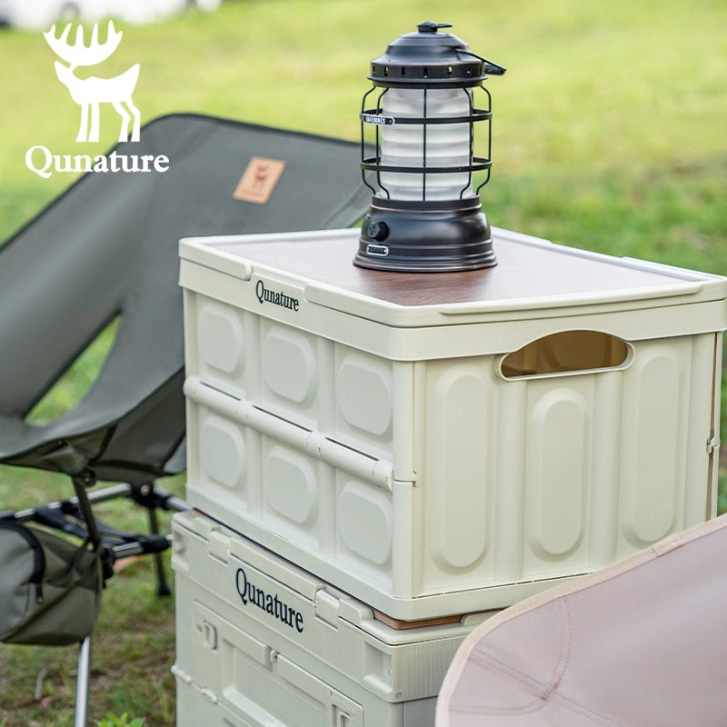 30L/55L Folding Storage Box with Tabletop