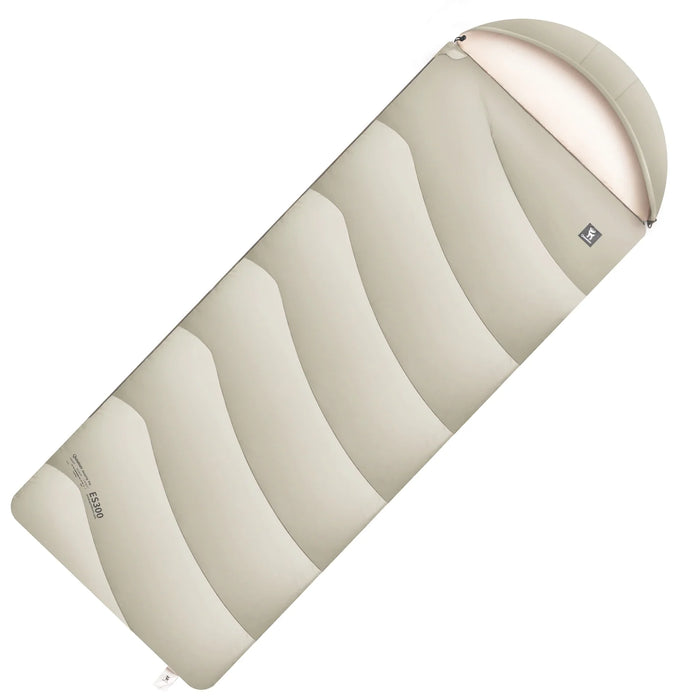 Cotton Backpacking Sleeping Bag with Compression Sack