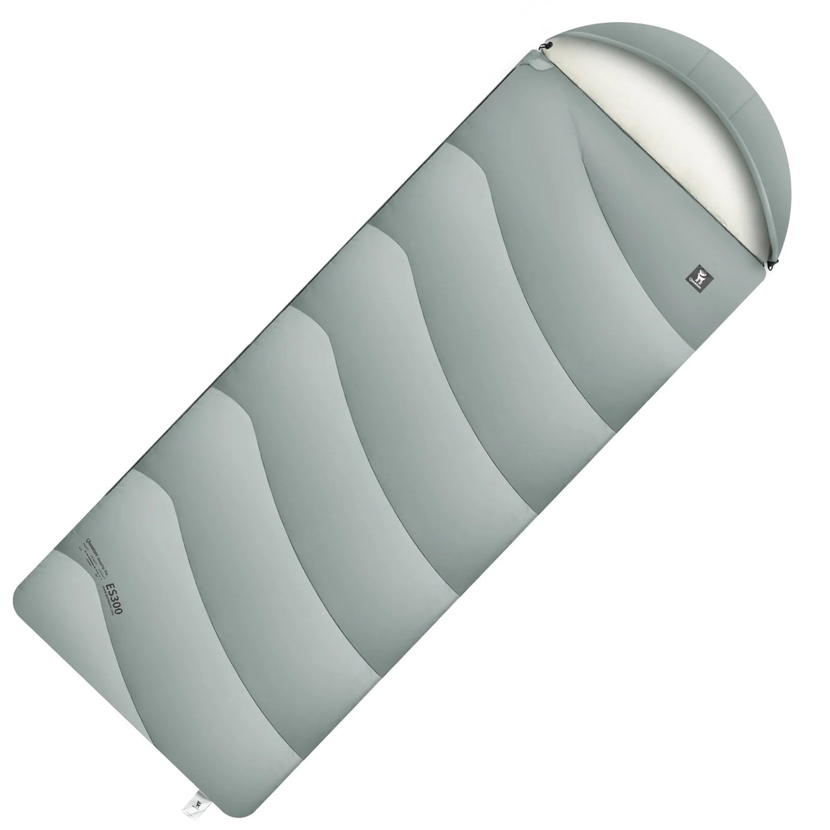 Cotton Backpacking Sleeping Bag with Compression Sack