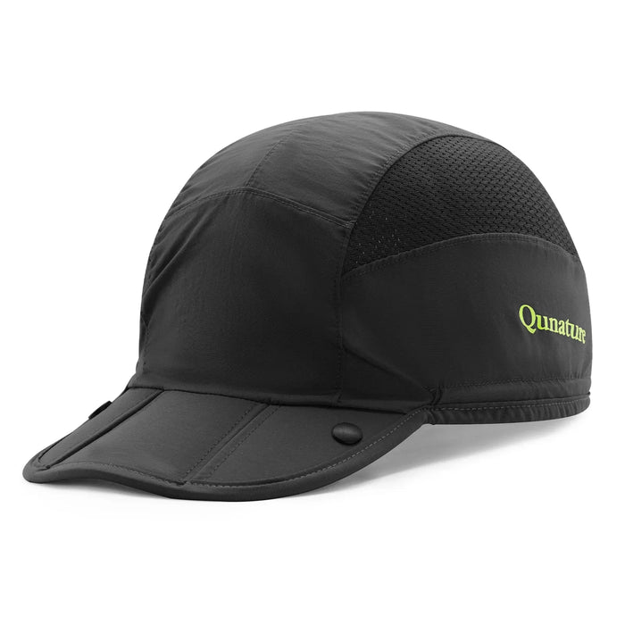 Foldable Hiking & Cycling Hat with Breathable Helmet Liner and Sun Visor