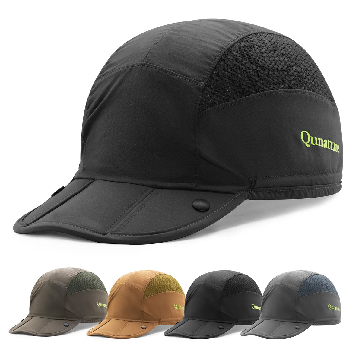 Foldable Hiking & Cycling Hat, Breathable Helmet Liner with Sun Visor
