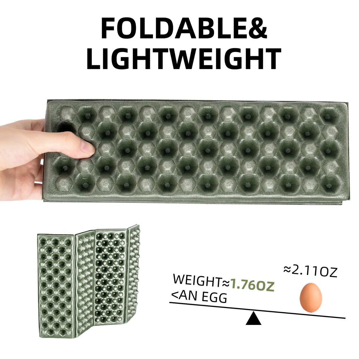 Folding Foam Seat Pad for Hiking & Camping