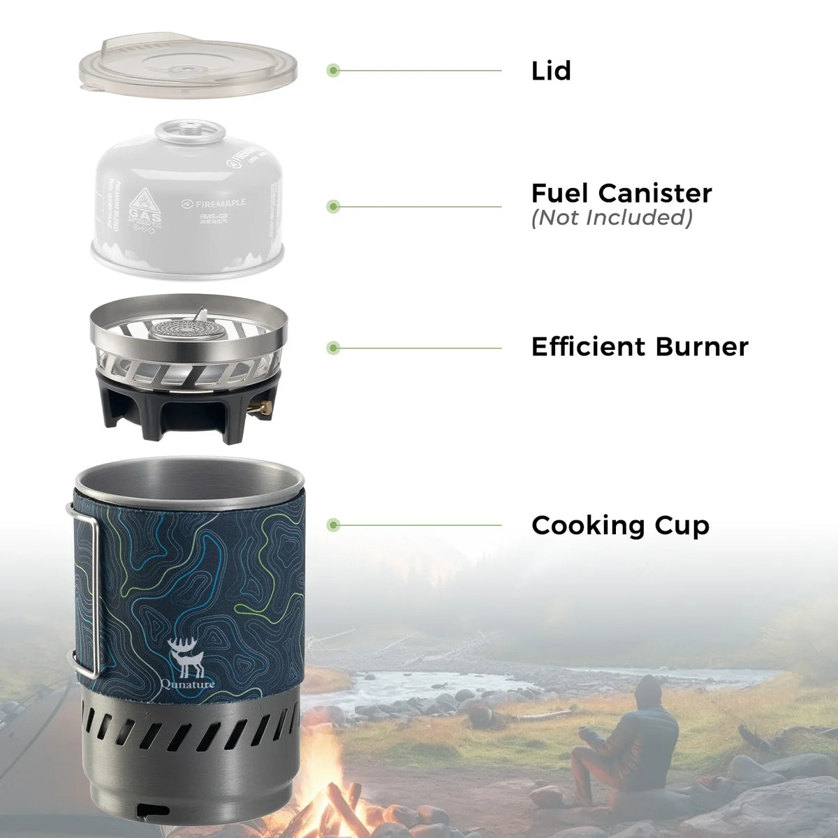 Integrated Camping Stove System
