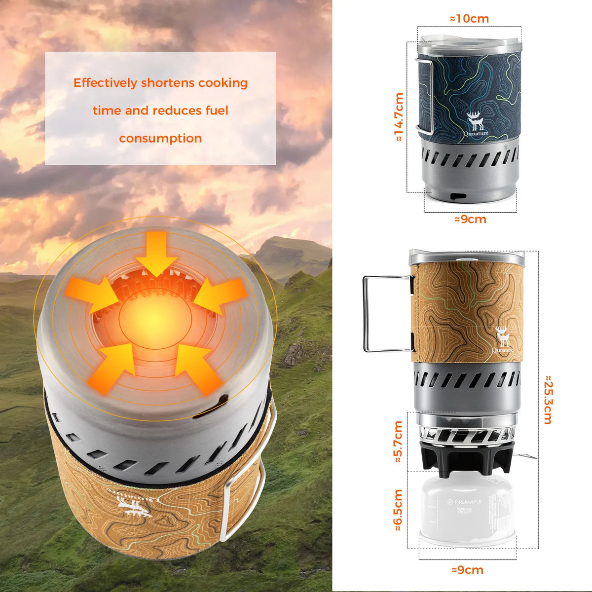 Integrated Camping Stove System