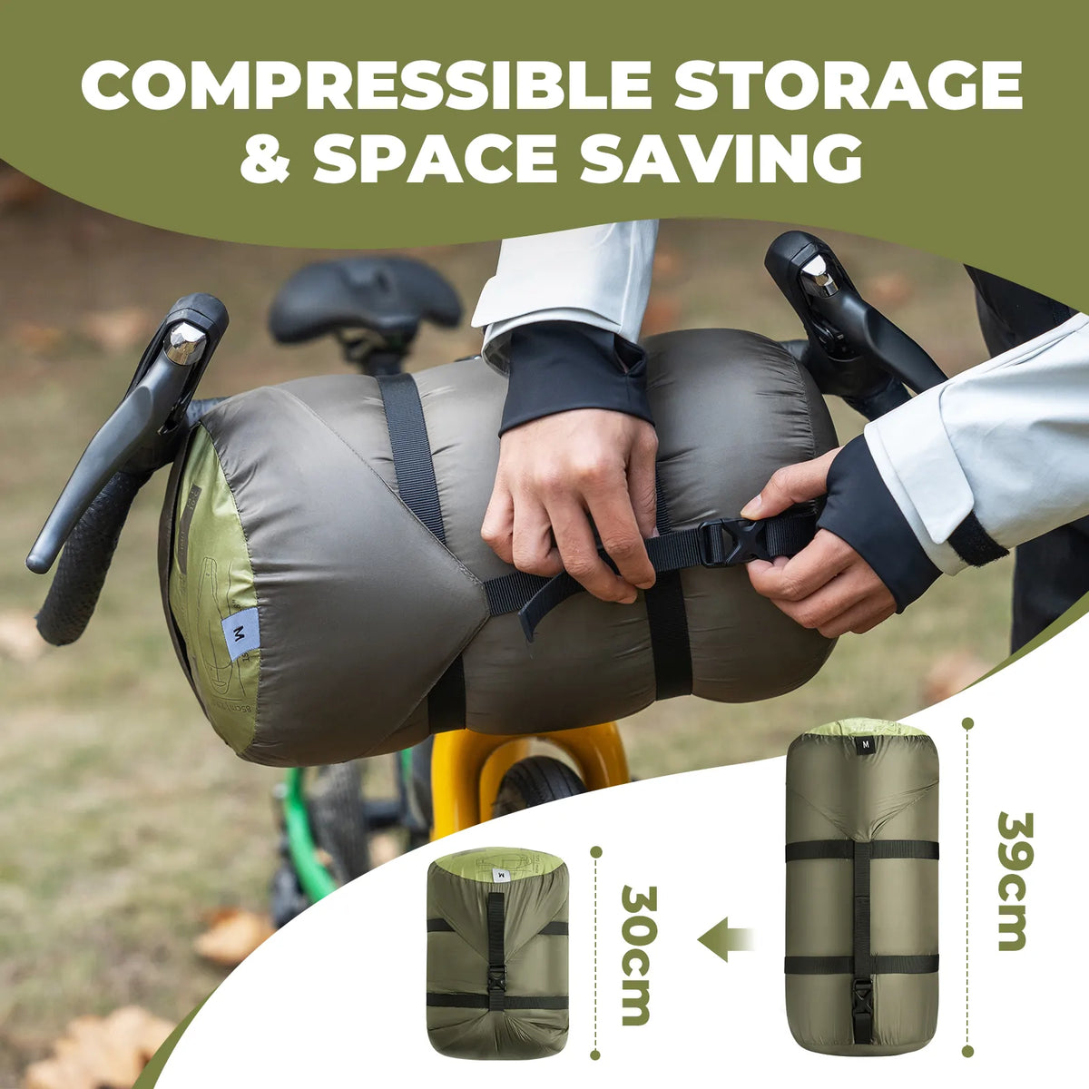 650 Fill Power Mummy Sleeping Bag - 23°F