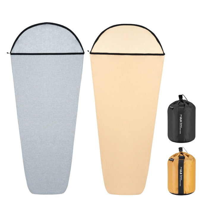 Ultralight Quick-Dry Washable Sleeping Bag Liner for Camping