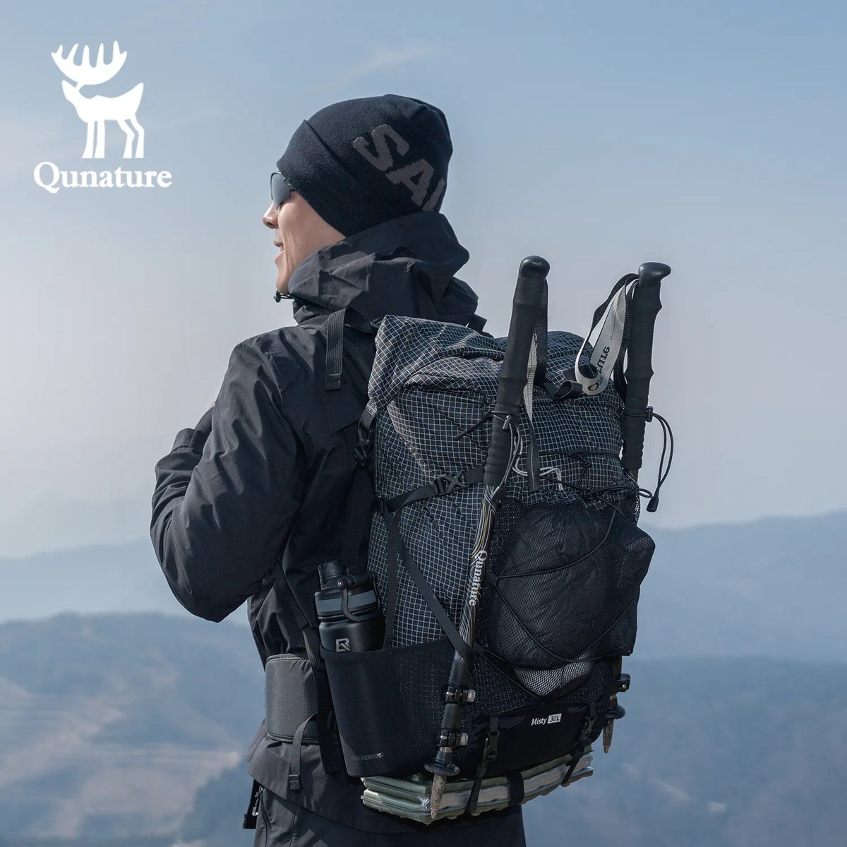 30-35L Lightweight Waterproof Hiking Backpack