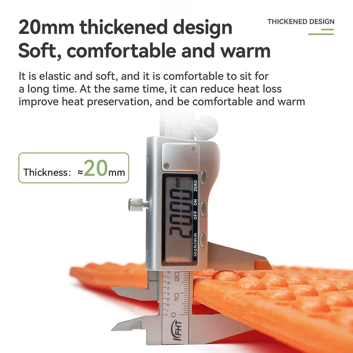Ultralight Folding Sleeping Pad - R-Value 1.8