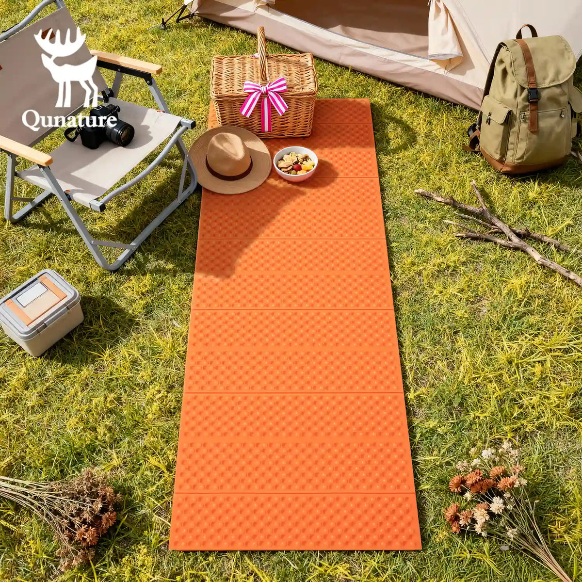 Ultralight Folding Sleeping Pad - R-Value 1.8